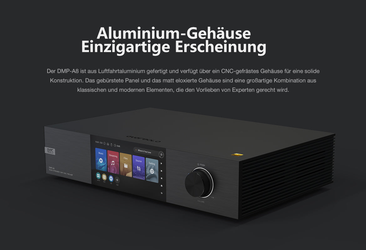 EverSolo DMP-A8 Digital Media Player Streamer