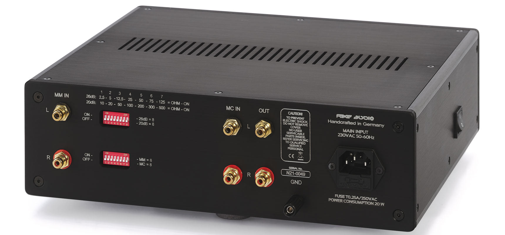 Rike Audio Natalijia Röhren Phono MM/MC III