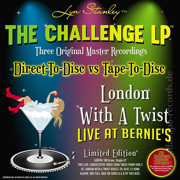 Lyn Stanley – The Challenge LP - London With A Twist Live At Bernie`s Ltd.Ed. Vinyl Audiophil