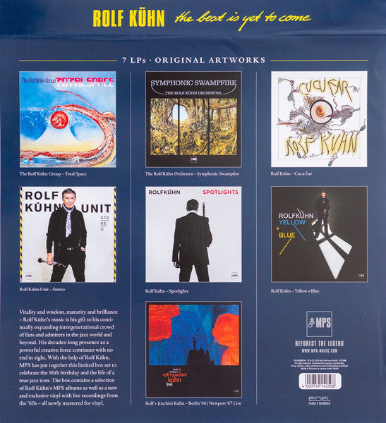 Rolf Kühn The Best is Yet to Come LP Boxset Cover – MPS | Klang Maschine