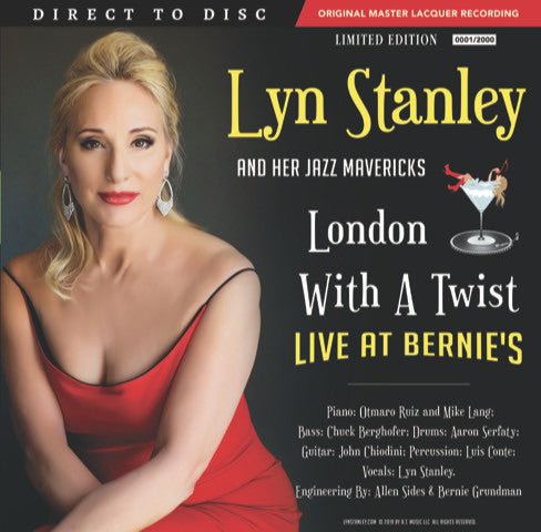 Lyn Stanley – London With A Twist - Live At Bernie’s Direct to Disc Signed ! Vinyl Audiophil