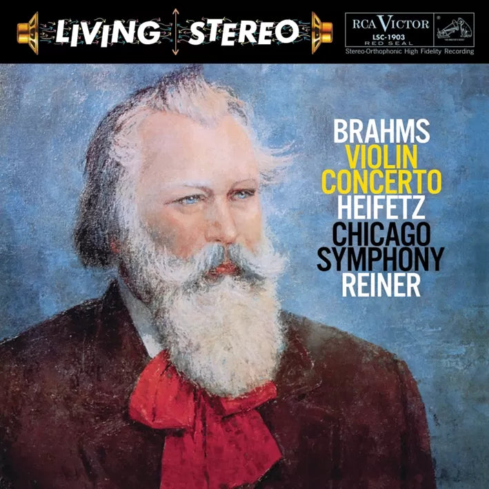 JASCHA HEIFETZ / FRITZ REINER &amp; CHICAGO SYMPHONY ORCHESTRA - BRAHMS: VIOLIN CONCERTO RCA Living Stereo Analogue Productions