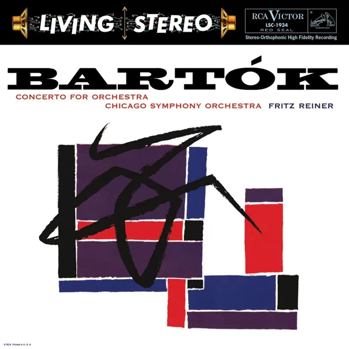 FRITZ REINER &amp; CHICAGO SYMPHONY ORCHESTRA - BARTÓK: CONCERTO FOR ORCHESTRA RCA Living Stereo Analogue Productions