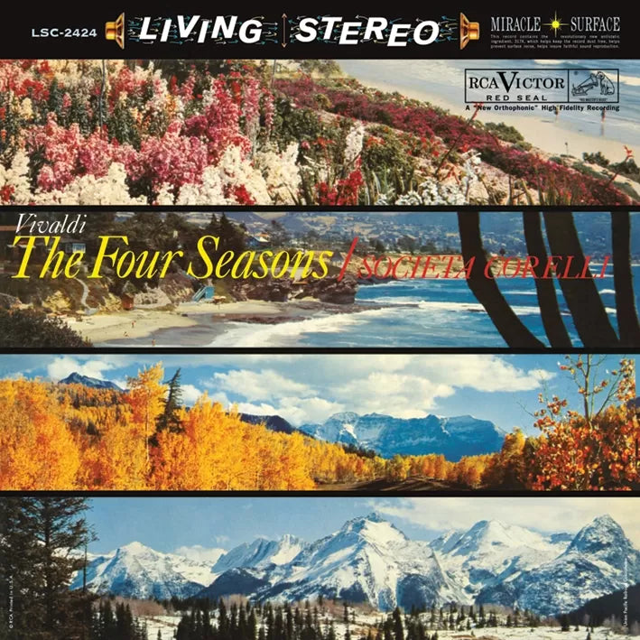 SOCIETA CORELLI - VIVALDI: THE FOUR SEASONS Analogue Productions RCA Living Stereo