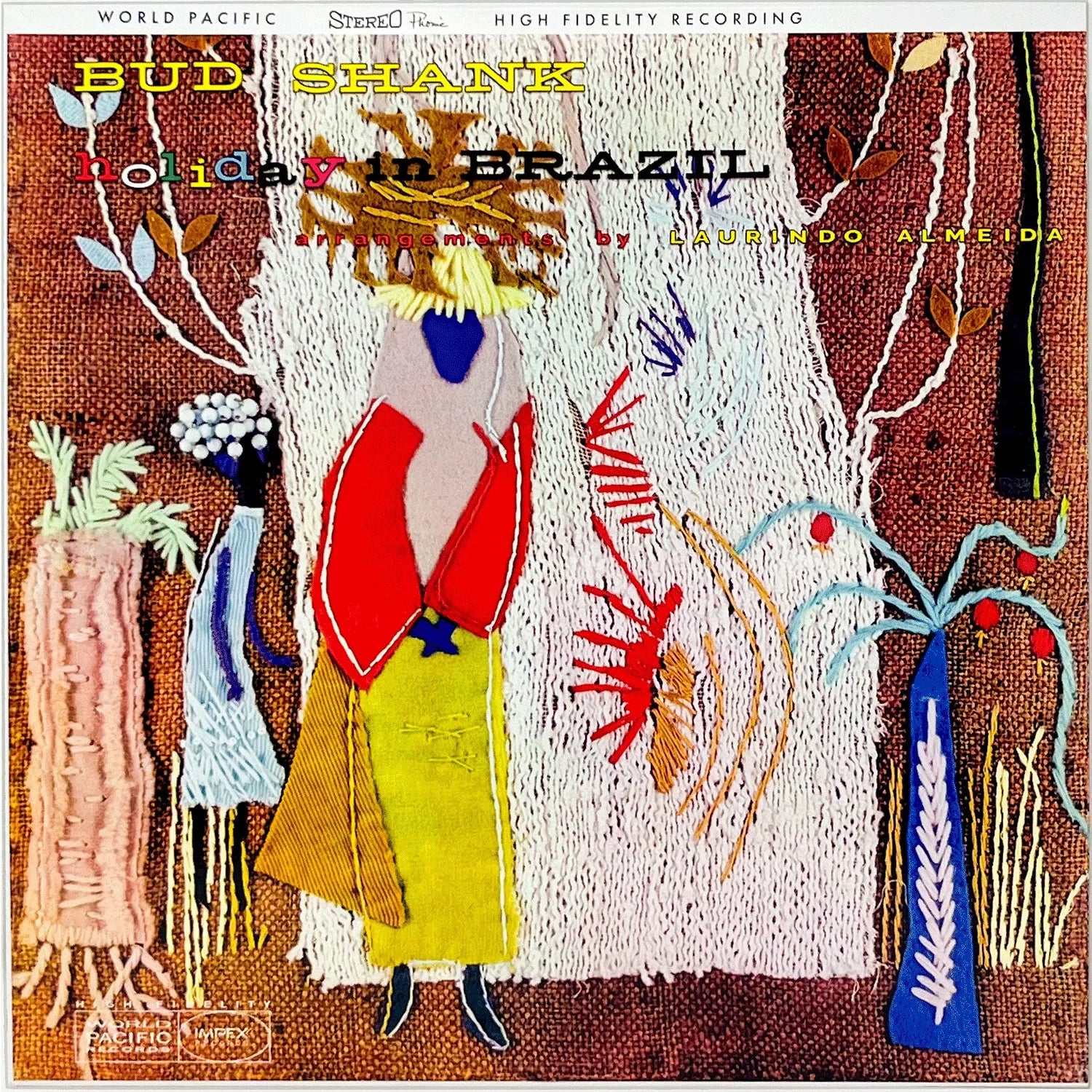BUD SHANK - HOLIDAY IN BRAZIL IMPEX RECORDS VINYL AUDIOPHIL