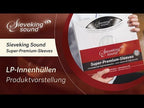 Anti Statische Innenhüllen für Vinyl LPs SIEVEKING SOUND SUPER PREMIUM INNER SLEEVES