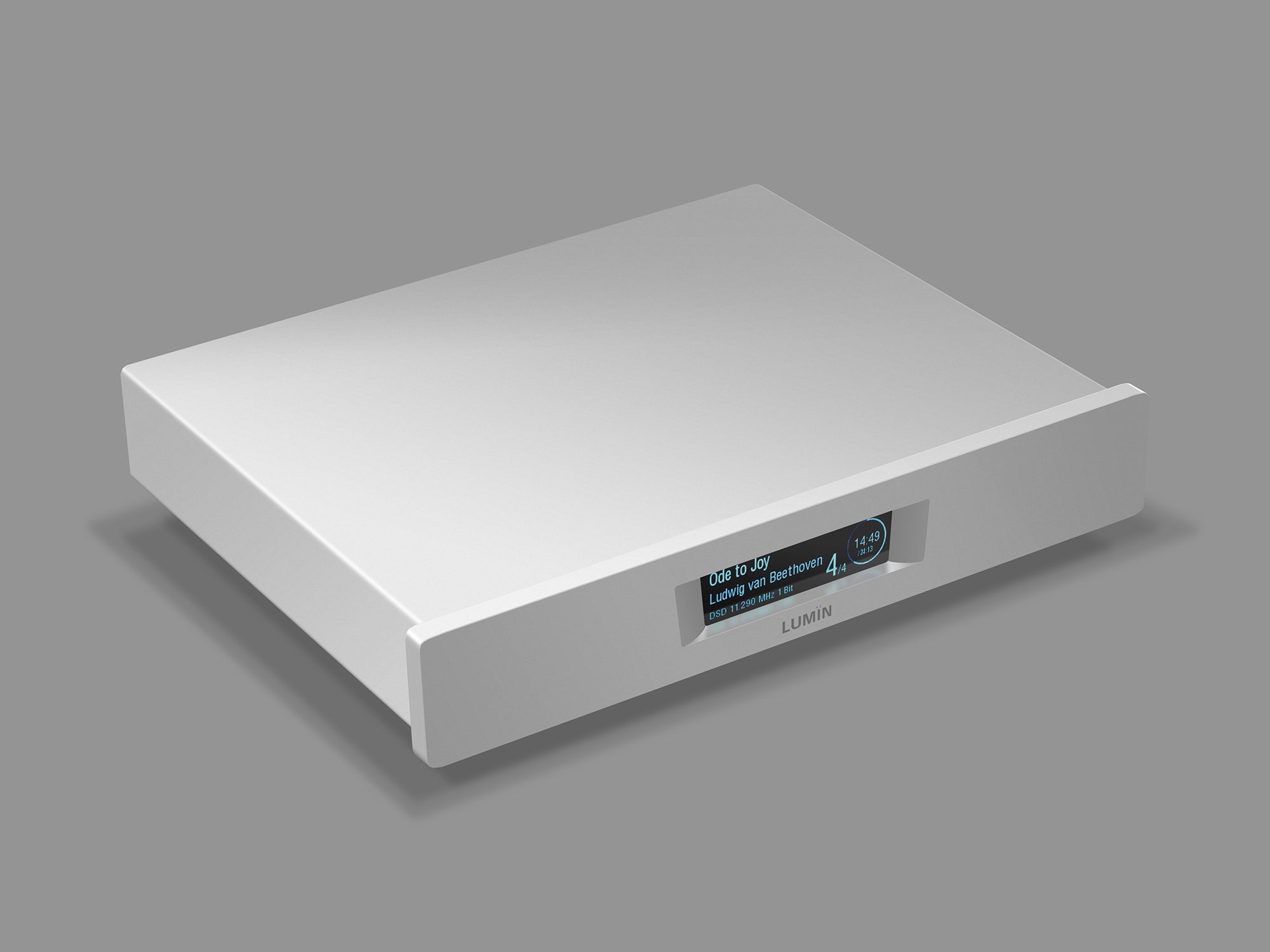 LUMIN D3 Netzwerkplayer Streaming DAC Seitenansicht – Lumin | Klang Maschine