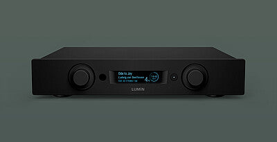 LUMIN P1 Mini Netzwerkplayer Streaming DAC Seitenansicht – Lumin | Klang Maschine