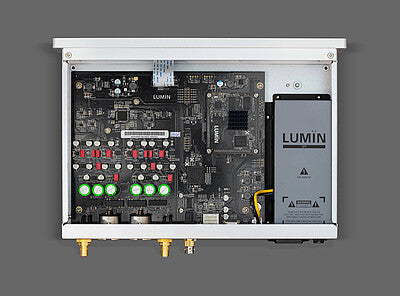 LUMIN D3 Netzwerkplayer Streaming DAC Draufsicht – Lumin | Klang Maschine