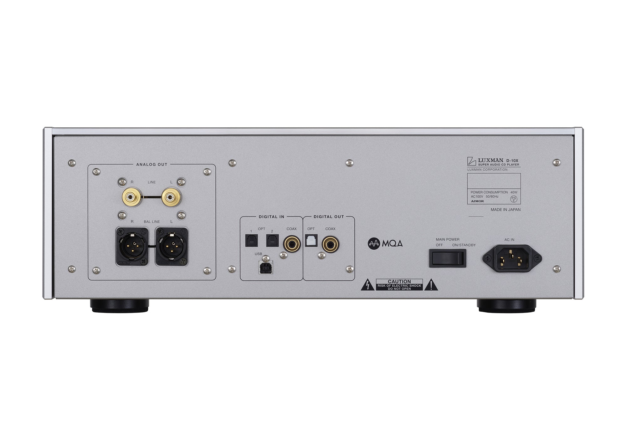 Luxman D-10X CD-/ SACD-Player mit DA-Wandler