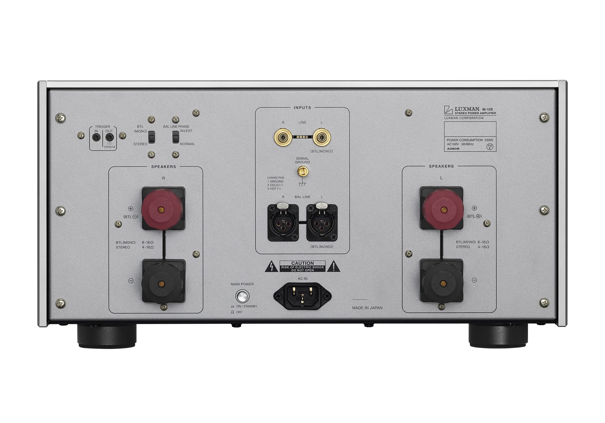 Luxman M-10X Endstufe