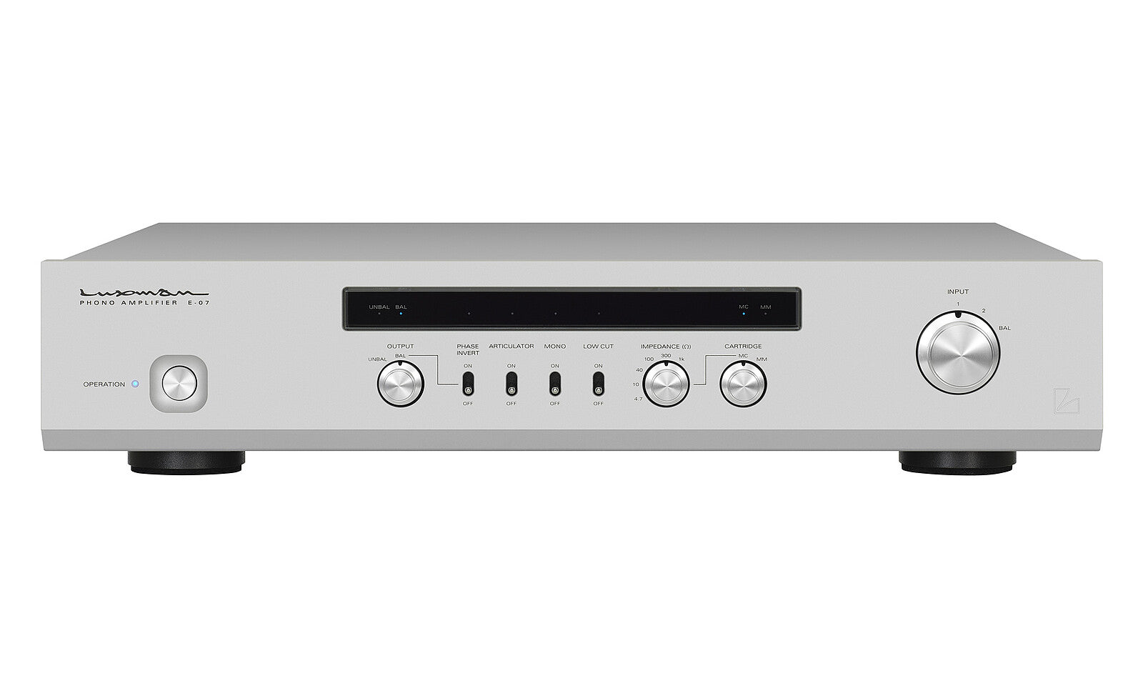 Luxman E-07 Phono-Vorverstärker MM/MC – Luxman | Klang Maschine